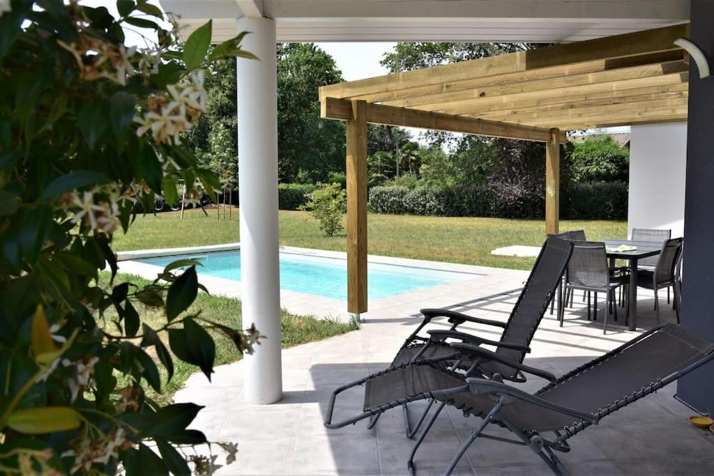 Calm House, Swimming Pool And Garden Vila Bénesse-Maremne Exterior foto